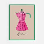 coffeelover, coffee poster, poster koffie kan,